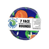 Cotton Face Rounds-7 & 14 Pack in Unique Patterns