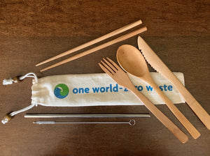 One World Bamboo Utensil Sets