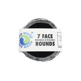 Face Rounds- Black & White