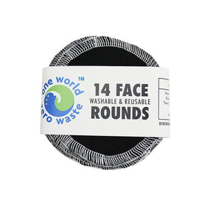 Face Rounds- Black & White