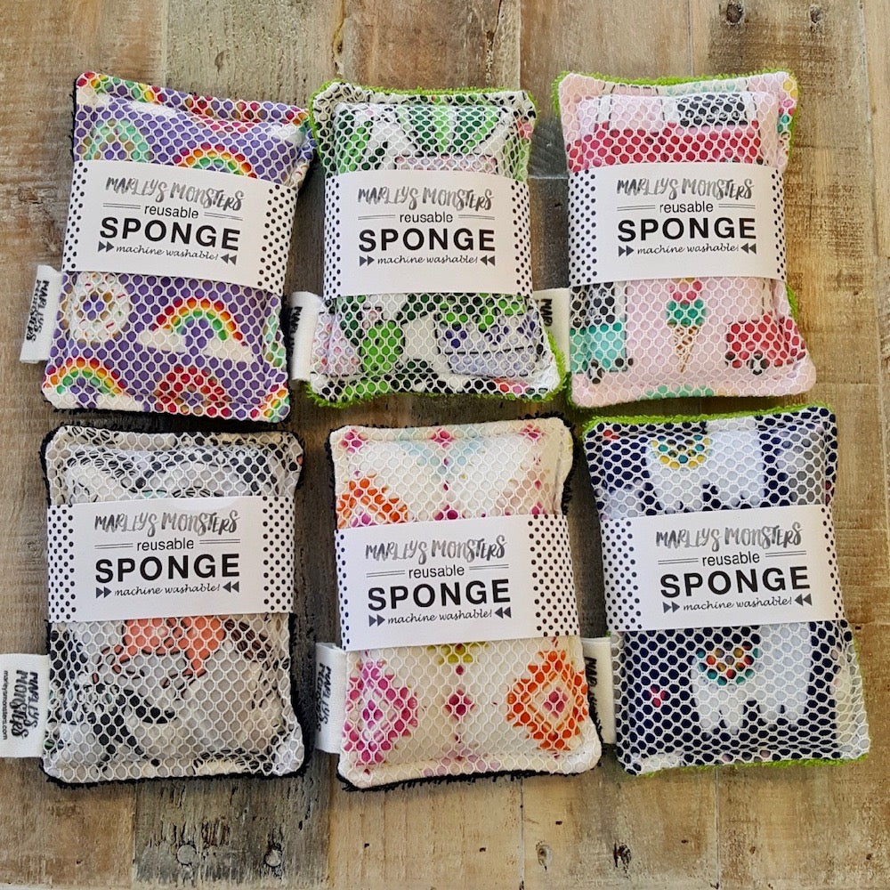 Cotton Sponges, washable