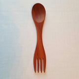 Hardwood Spork, Convenient to Carry