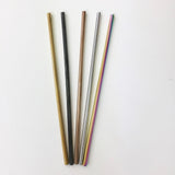 Stainless Steel Straws in 5 Colors