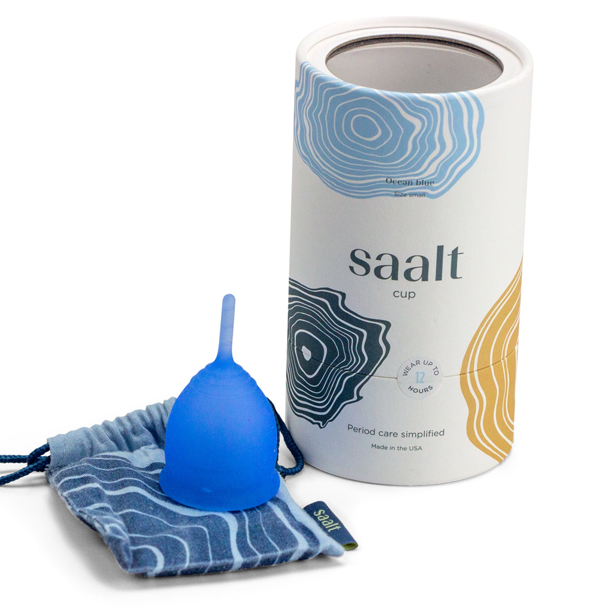 Menstrual Saalt Cups, Regular & Small