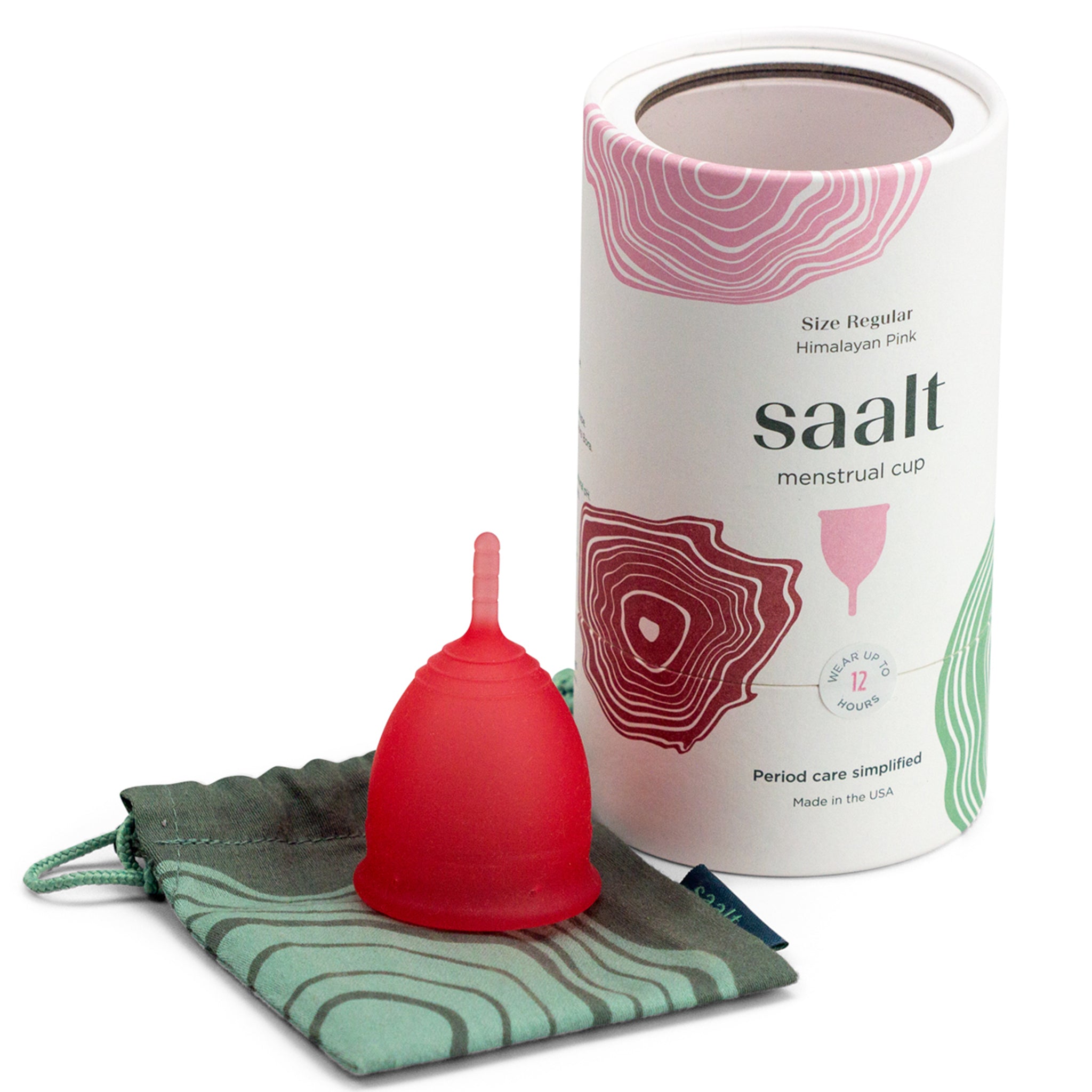 Menstrual Saalt Cups, Regular & Small