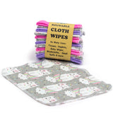 Reusable Cloth Wipes for the Little Messes