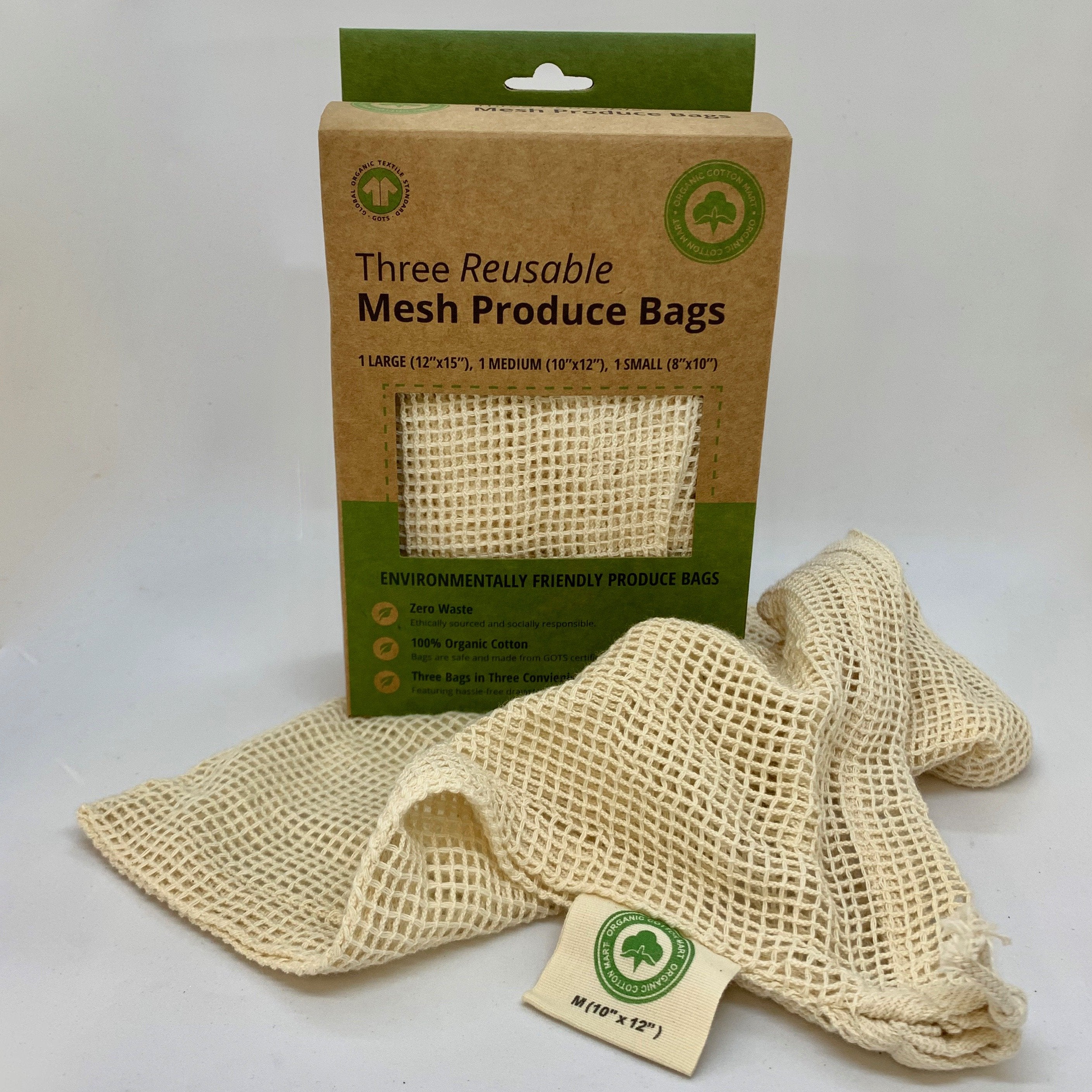 Organic Cotton Mesh Bags – Earth Images