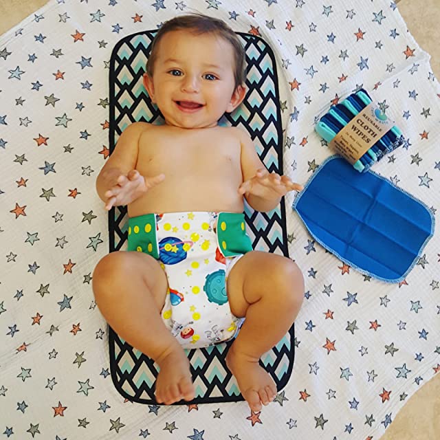 Reusable Cloth Wipes for the Little Messes