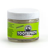 Toothpaste in Glass Jar